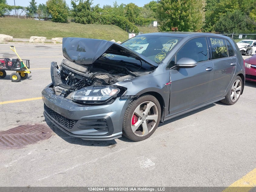 3VW6T7AU8KM029982 2019 VOLKSWAGEN GOLF GTI photo no. 2