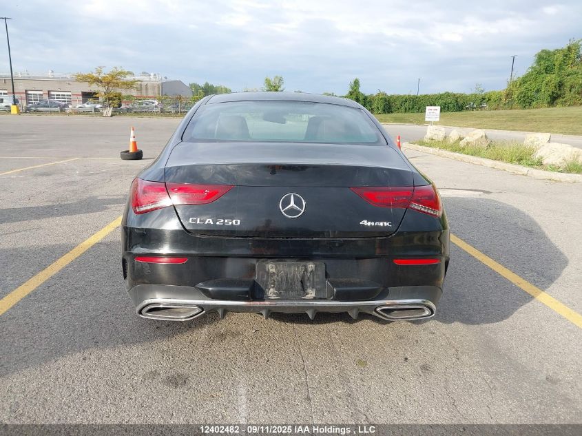 2020 Mercedes-Benz Cla 250 4Matic VIN: WDD5J4HB6LN072978 Lot: 12402482