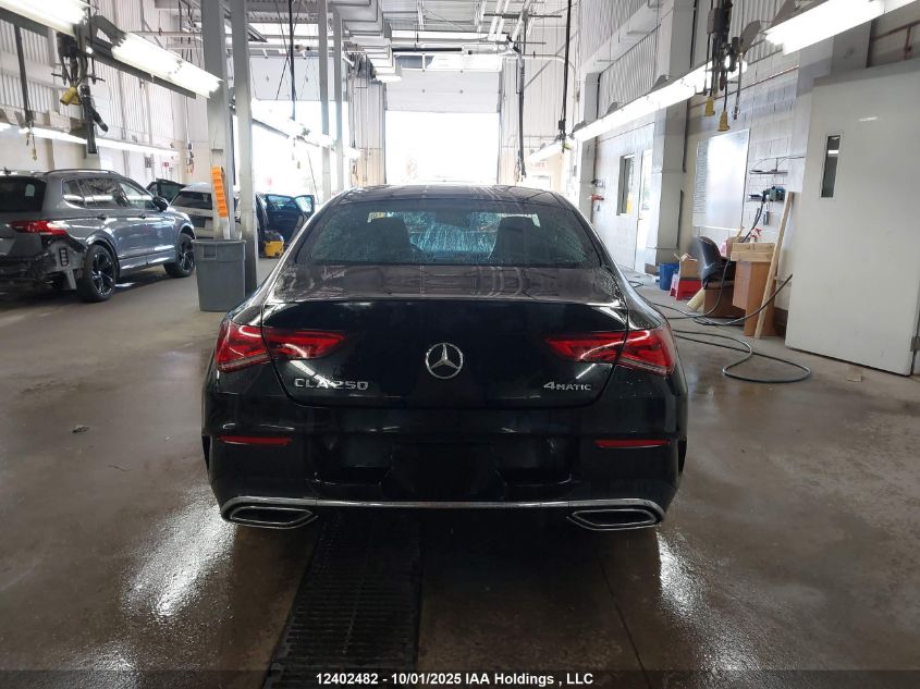 2020 Mercedes-Benz Cla 250 4Matic VIN: WDD5J4HB6LN072978 Lot: 12402482