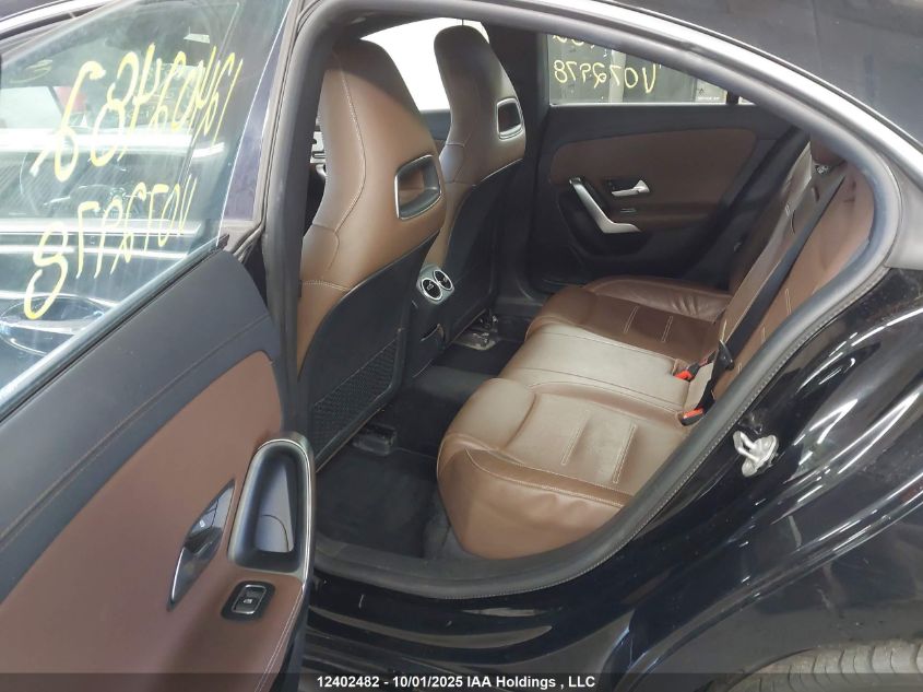 2020 Mercedes-Benz Cla 250 4Matic VIN: WDD5J4HB6LN072978 Lot: 12402482