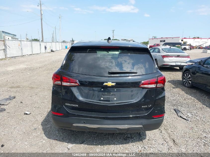 2024 Chevrolet Equinox Lt VIN: 3GNAXUEG5RL161786 Lot: 12402489