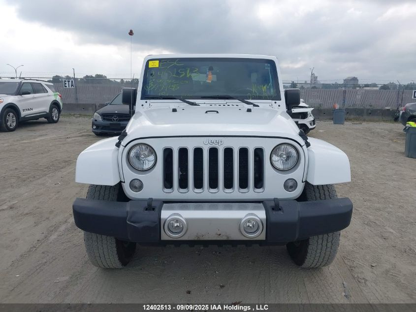 2018 Jeep Wrangler Unlimited Sahara VIN: 1C4HJWEG3JL894245 Lot: 12402513