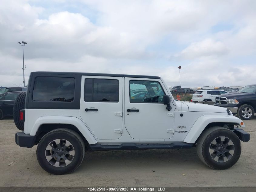 2018 Jeep Wrangler Unlimited Sahara VIN: 1C4HJWEG3JL894245 Lot: 12402513