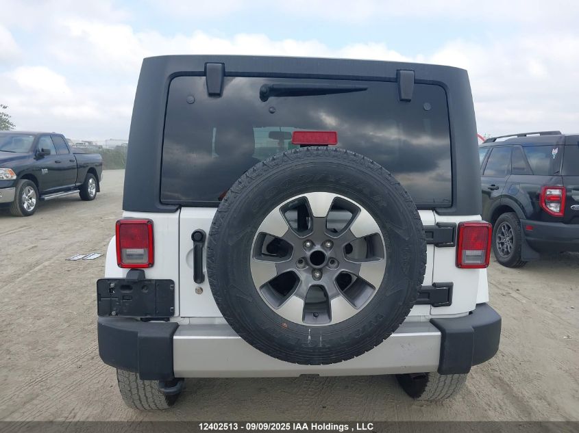 2018 Jeep Wrangler Unlimited Sahara VIN: 1C4HJWEG3JL894245 Lot: 12402513