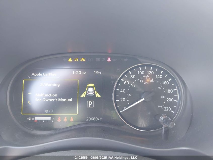 2025 Nissan Kicks Play Sv VIN: 3N1CP5CV6SL479546 Lot: 12402559