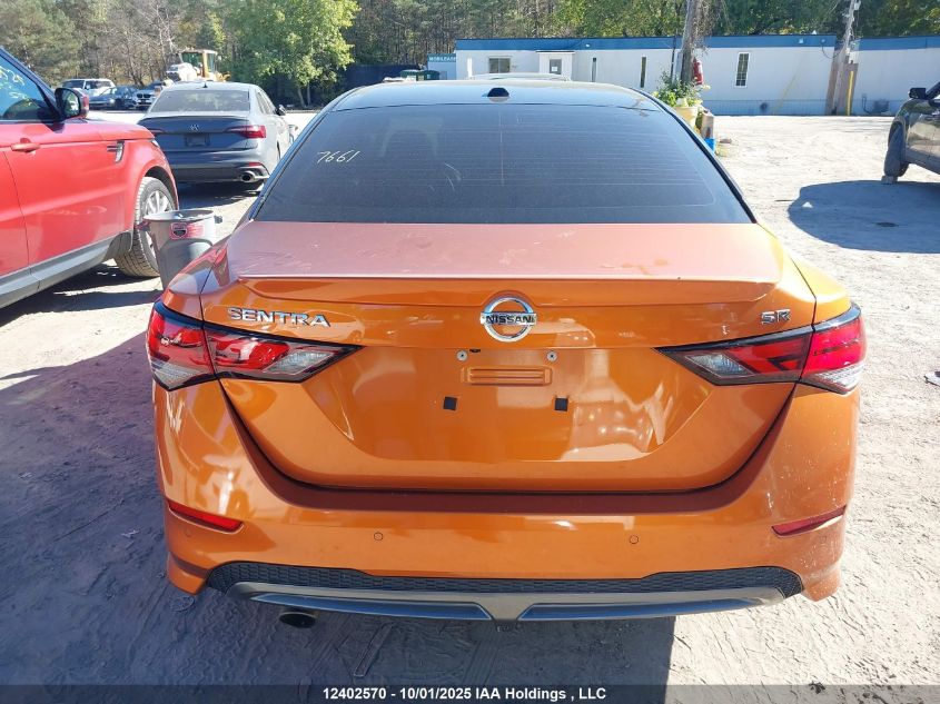 2023 Nissan Sentra VIN: 3N1AB8DV6PY296843 Lot: 12402570