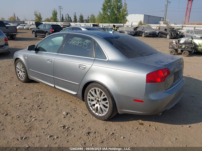 WAUDF78EX8A169812 2008 AUDI A4 photo no. 3