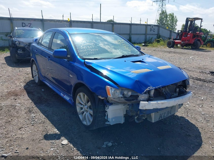 JA32V6FV9BU601367 2011 Mitsubishi Lancer Ralliart auction photo 1