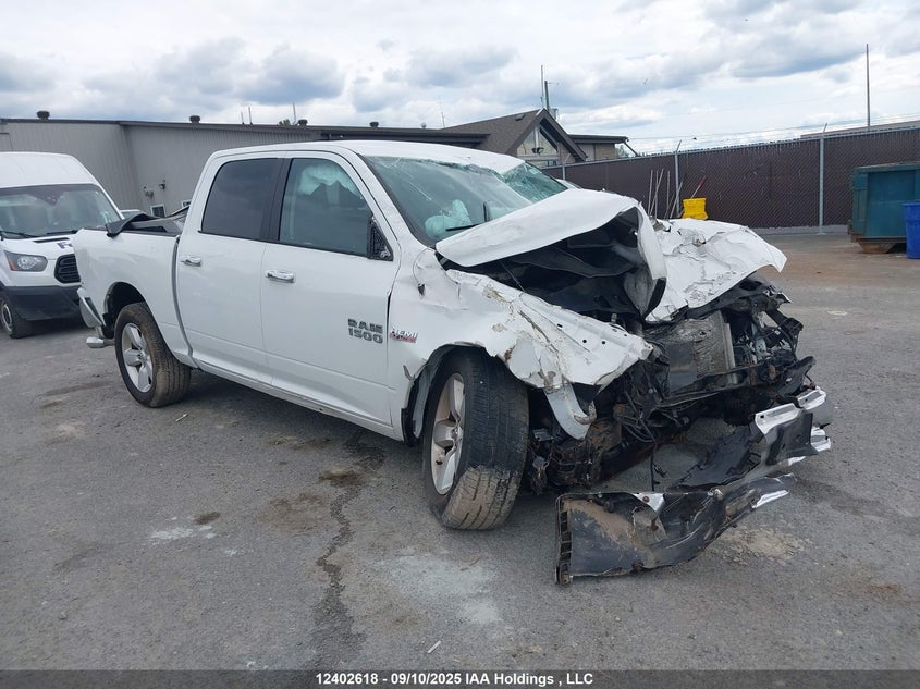 1C6RR7LT6JS346871 2018 Ram 1500 Slt auction photo 1