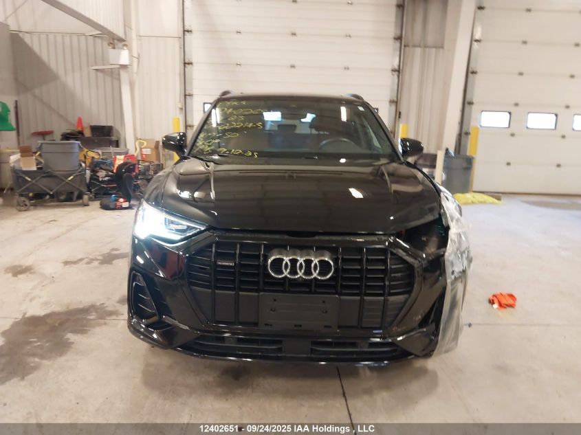 2020 Audi Q3 45 Technik VIN: WA1FECF33L1022145 Lot: 12402651