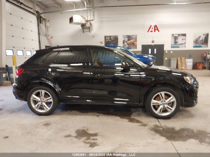 2020 Audi Q3 45 Technik VIN: WA1FECF33L1022145 Lot: 12402651