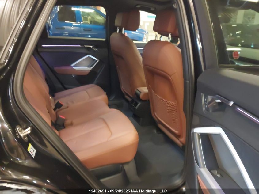 2020 Audi Q3 45 Technik VIN: WA1FECF33L1022145 Lot: 12402651