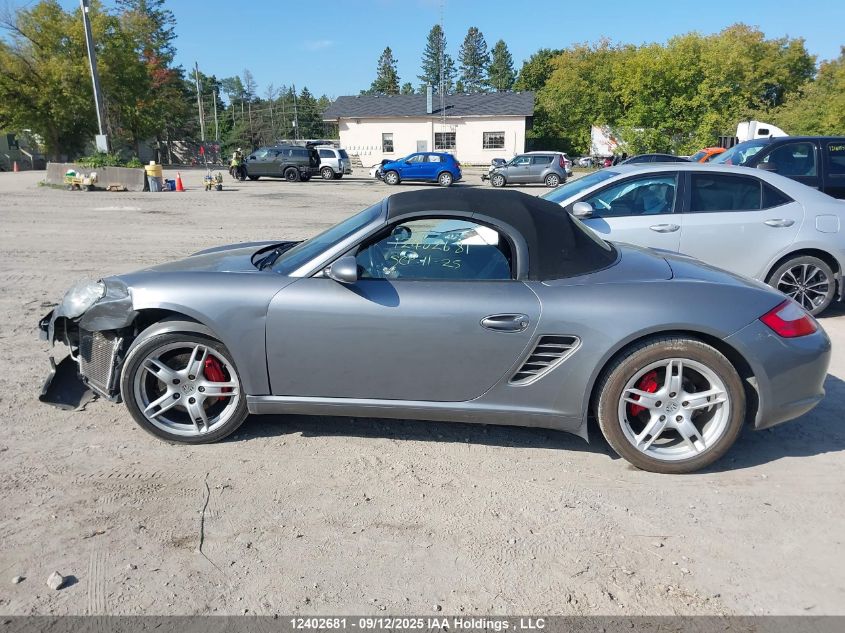 2006 Porsche Boxster S VIN: WP0CB29836U730949 Lot: 12402681