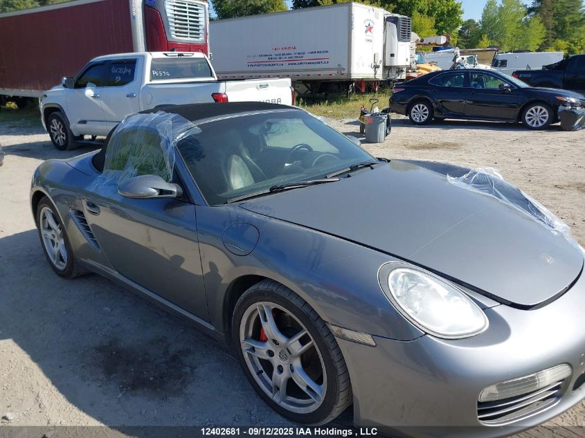 2006 Porsche Boxster S VIN: WP0CB29836U730949 Lot: 12402681
