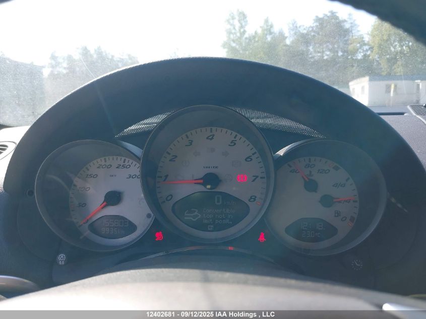 2006 Porsche Boxster S VIN: WP0CB29836U730949 Lot: 12402681