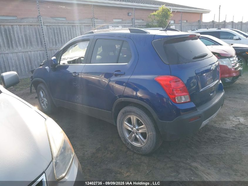 2014 Chevrolet Trax 1Lt VIN: 3GNCJLEB6EL182729 Lot: 12402735