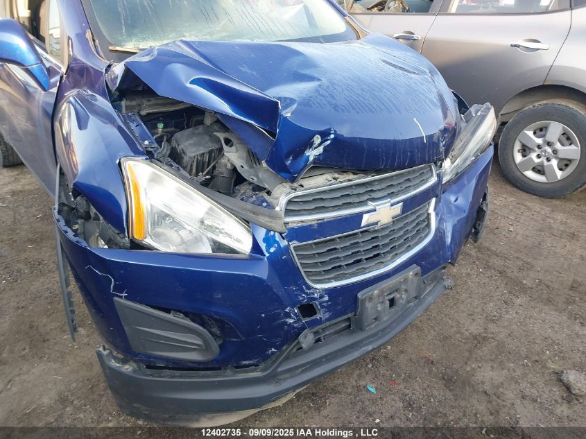 2014 Chevrolet Trax 1Lt VIN: 3GNCJLEB6EL182729 Lot: 12402735