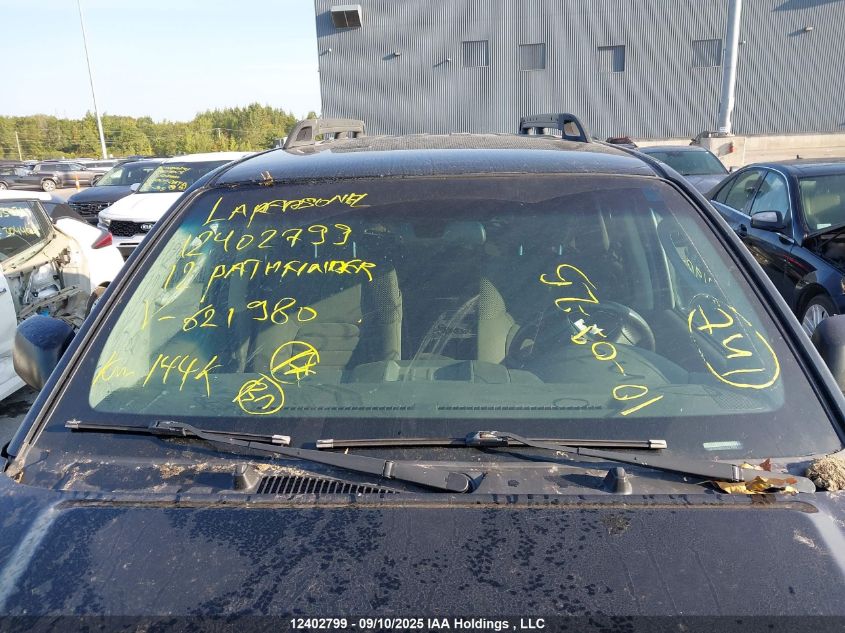 2012 Nissan Pathfinder S/Le/Se VIN: 5N1AR1NB6CC621980 Lot: 12402799