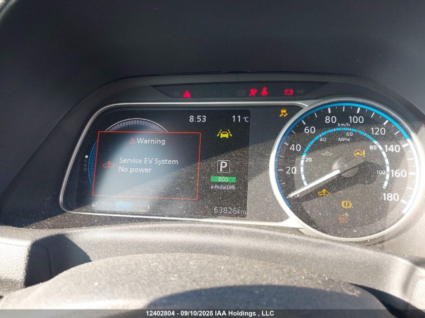 2018 Nissan Leaf S/Sv/Sl VIN: 1N4AZ1CP4JC316869 Lot: 12402804