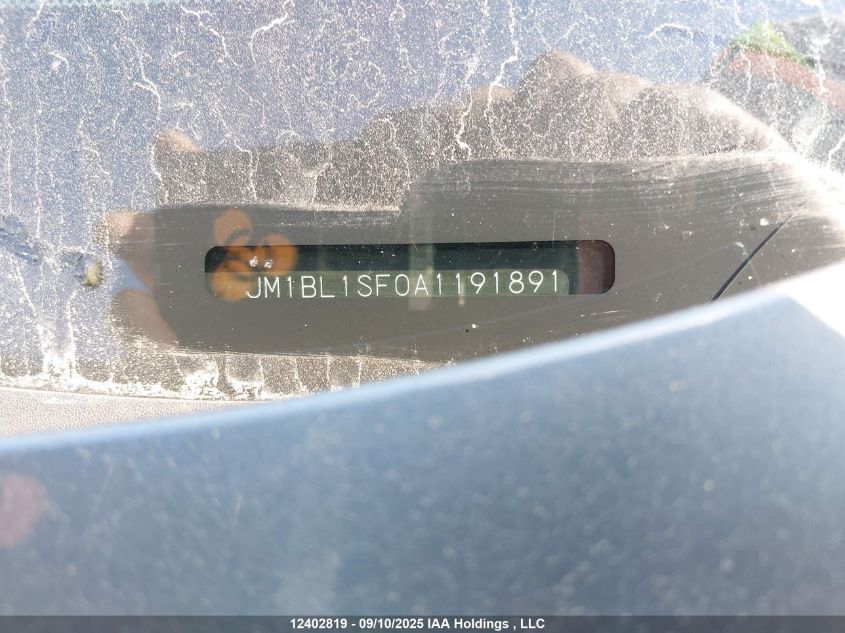 2010 Mazda 3 I VIN: JM1BL1SF0A1191891 Lot: 12402819