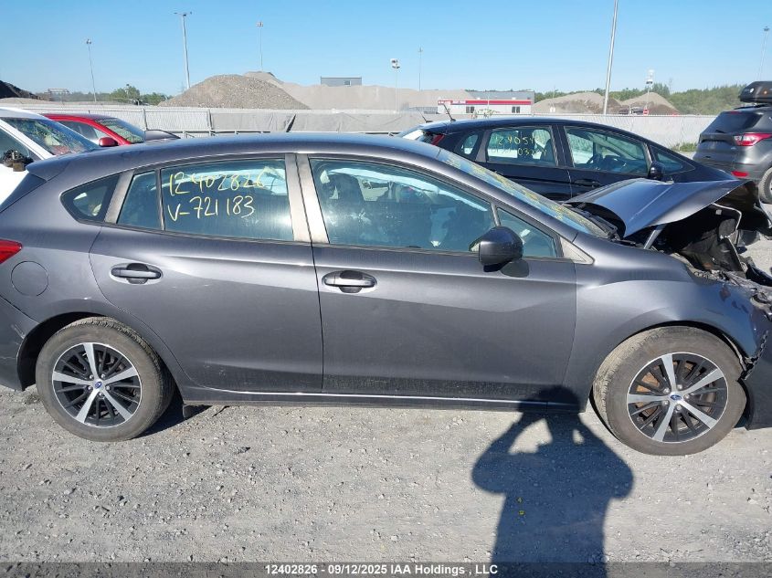 2020 Subaru Impreza Touring VIN: 4S3GTAV64L3723183 Lot: 12402826