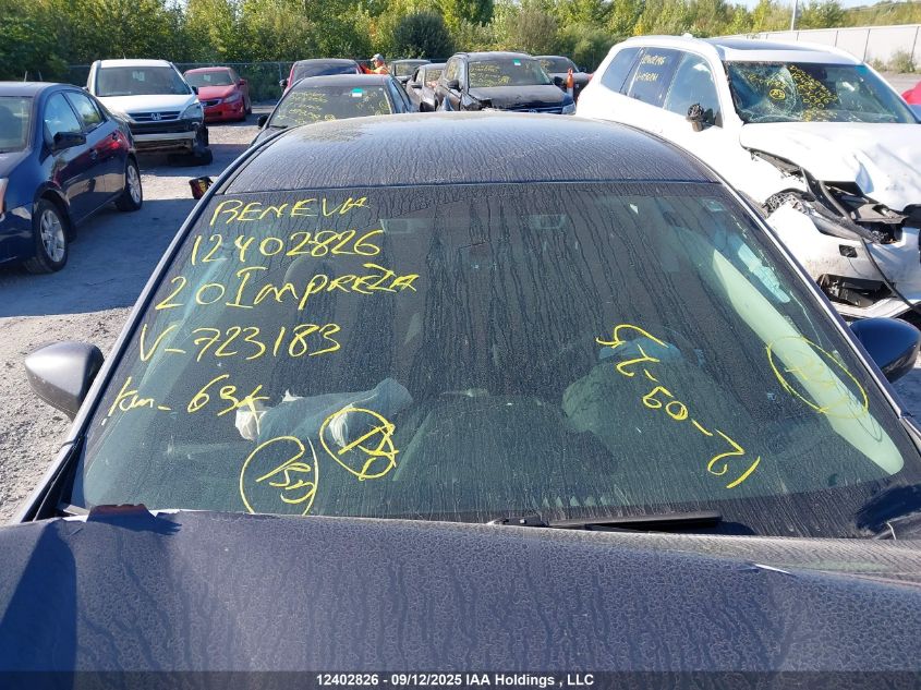 2020 Subaru Impreza Touring VIN: 4S3GTAV64L3723183 Lot: 12402826
