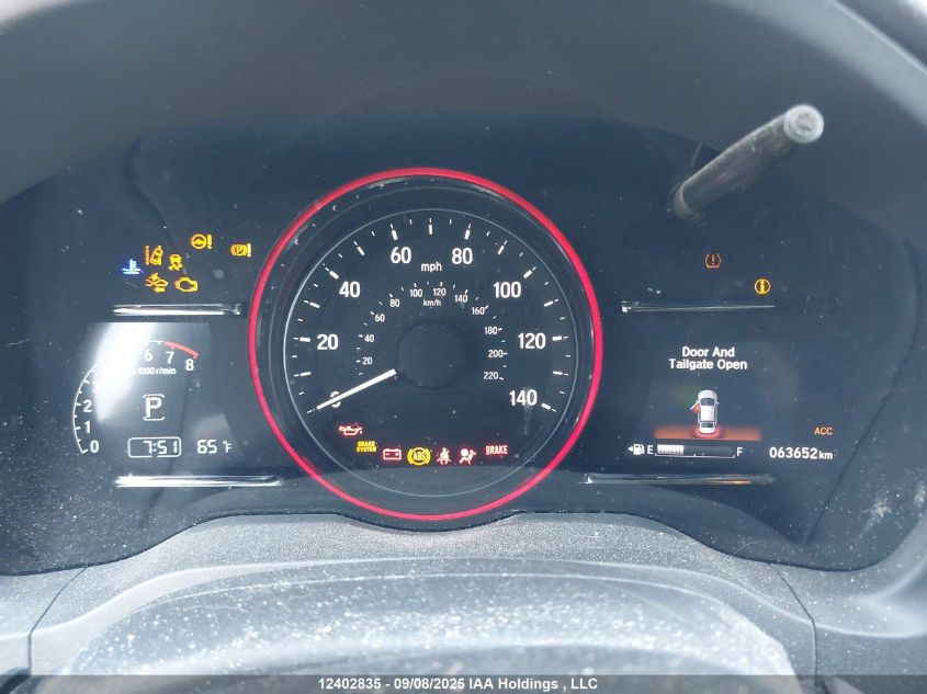 2019 Honda Hr-V Exl VIN: 3CZRU6H79KM702134 Lot: 12402835