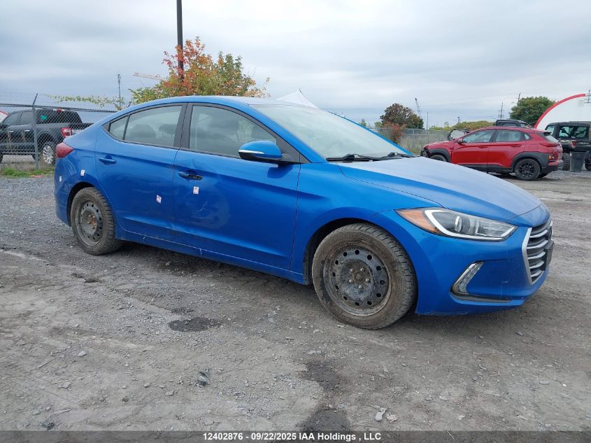 2018 Hyundai Elantra Gl VIN: KMHD84LFXJU697913 Lot: 12402876