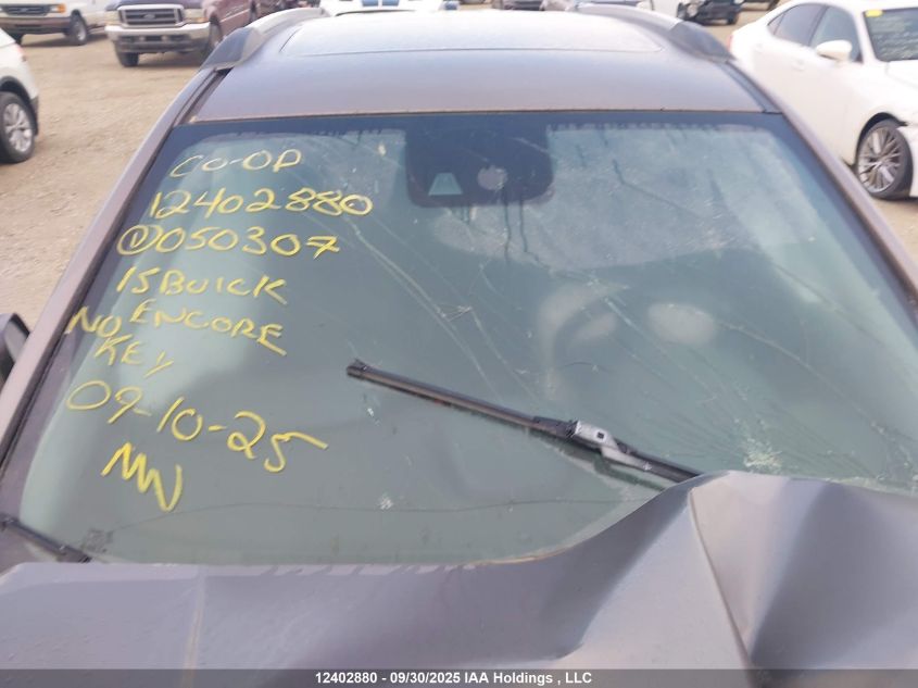 2015 Buick Encore Premium VIN: KL4CJHSB1FB050307 Lot: 12402880