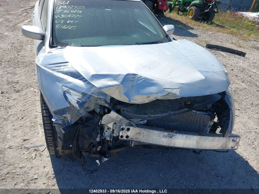 2017 Nissan Altima 2.5/S/Sv/Sl/Sr VIN: 1N4AL3AP0HN304779 Lot: 12402933