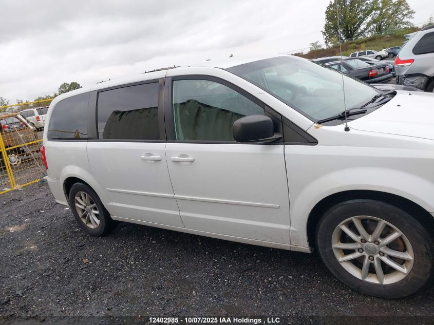 2014 Dodge Grand Caravan Se/Sxt VIN: 2C4RDGBG2ER405417 Lot: 12402985