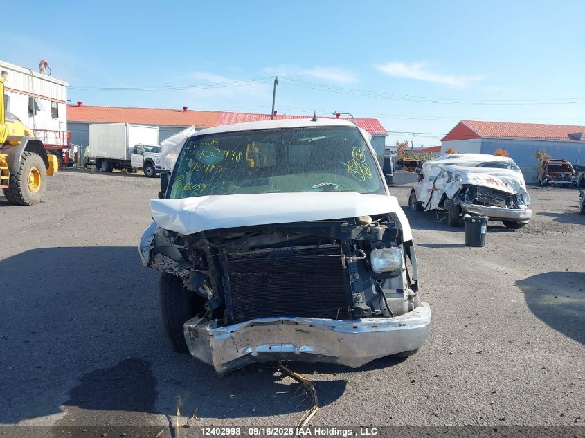 2013 GMC Savana 1500 Sl VIN: 1GKS8BF40D1175487 Lot: 12402998