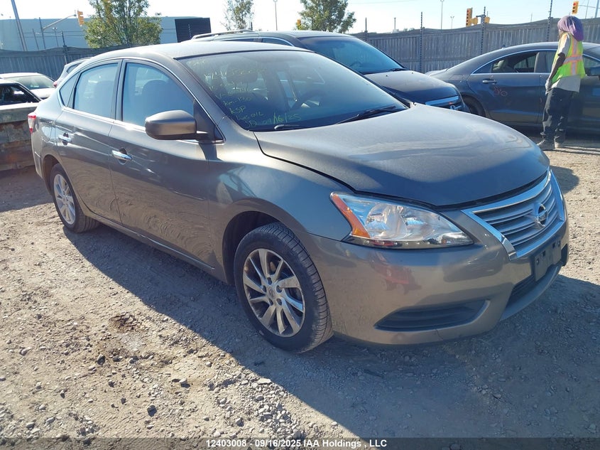 3N1AB7AP9FL644646 2015 Nissan Sentra 1.8 S/1.8 Sl/1.8 Sr/1.8 Sv auction photo 1