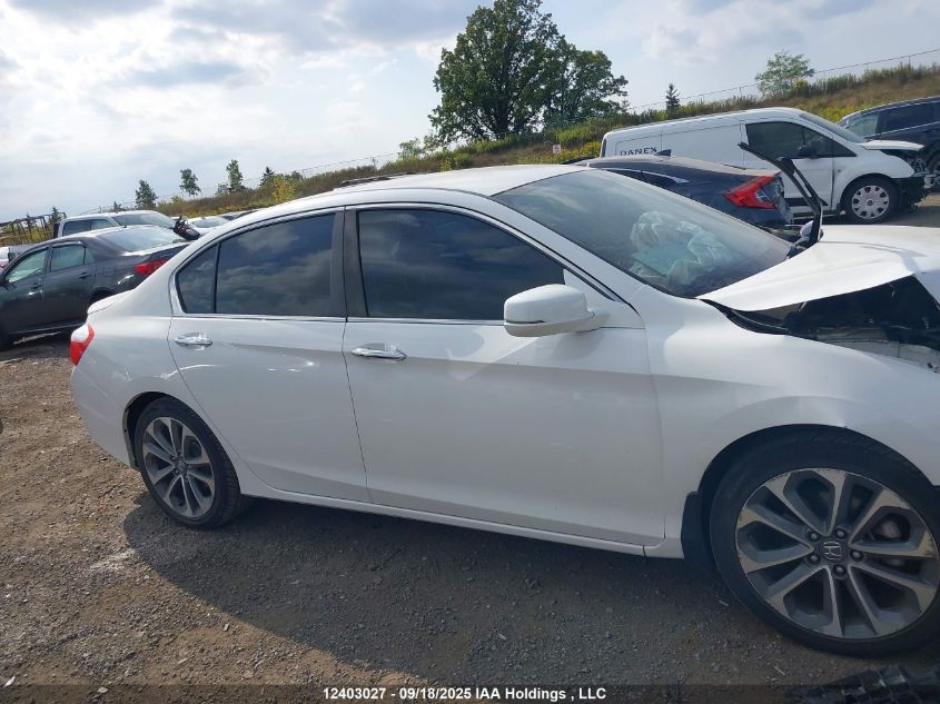 2014 Honda Accord Sport VIN: 1HGCR2F56EA809393 Lot: 12403027