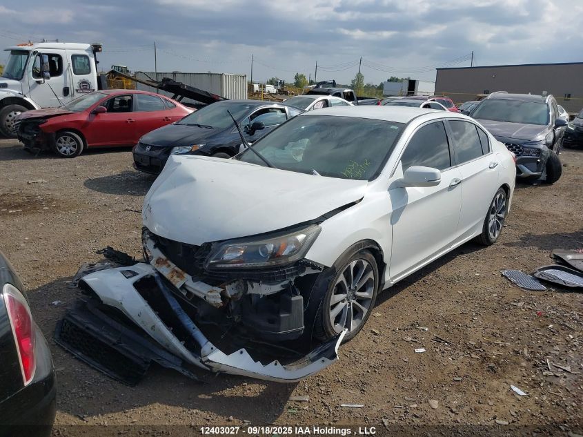 2014 Honda Accord Sport VIN: 1HGCR2F56EA809393 Lot: 12403027