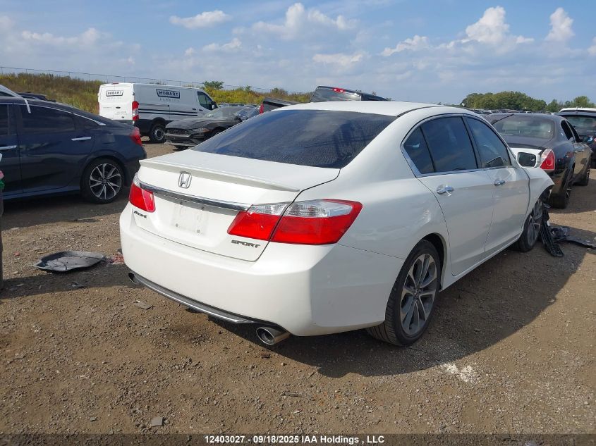 2014 Honda Accord Sport VIN: 1HGCR2F56EA809393 Lot: 12403027