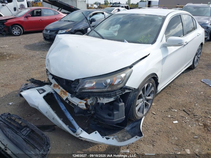 2014 Honda Accord Sport VIN: 1HGCR2F56EA809393 Lot: 12403027