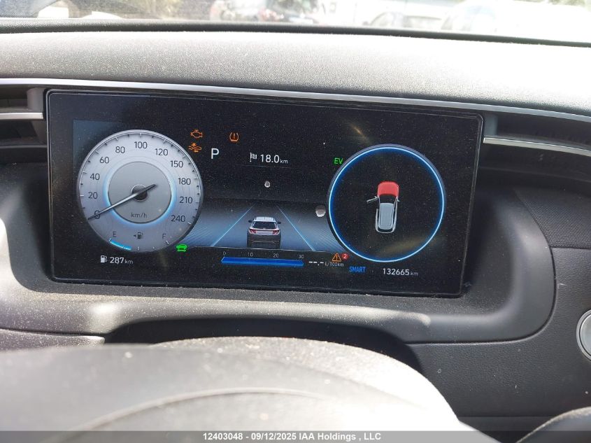 2022 Hyundai Tucson Hybrid VIN: KM8JCCA11NU064290 Lot: 12403048