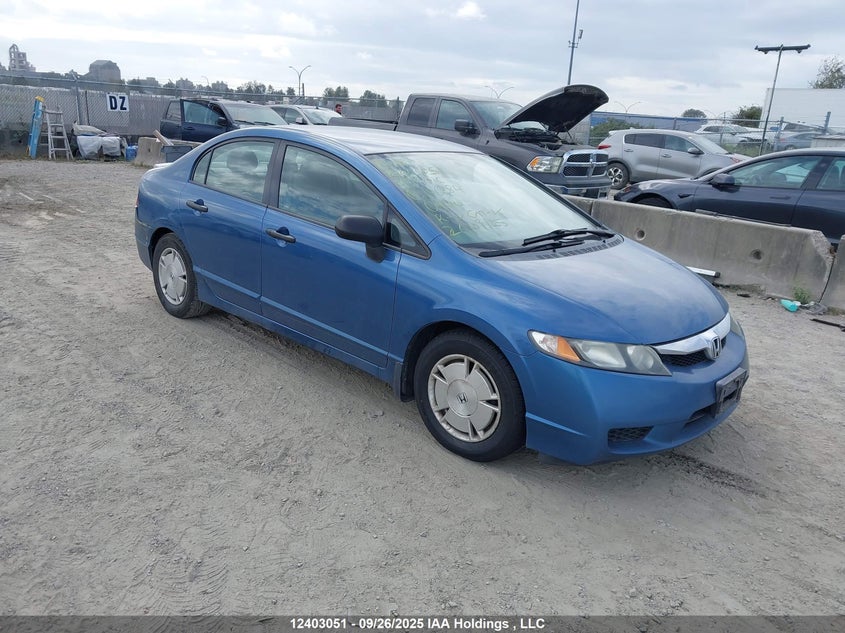 2HGFA16479H106284 2009 Honda Civic Dx-G auction photo 1