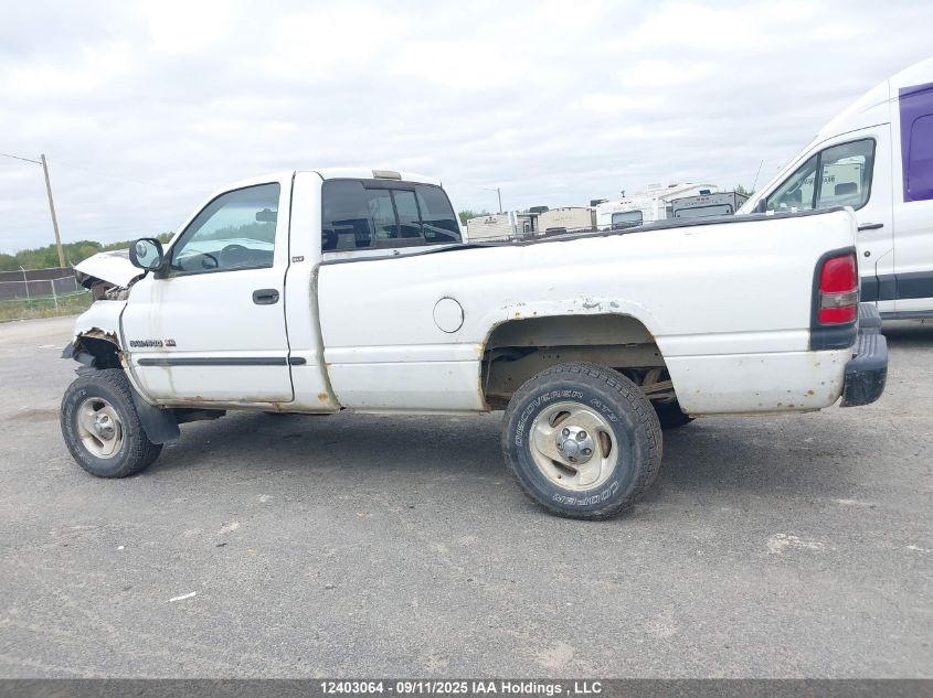 2001 Dodge Ram 1500 VIN: 1B7HF16Z71S702691 Lot: 12403064
