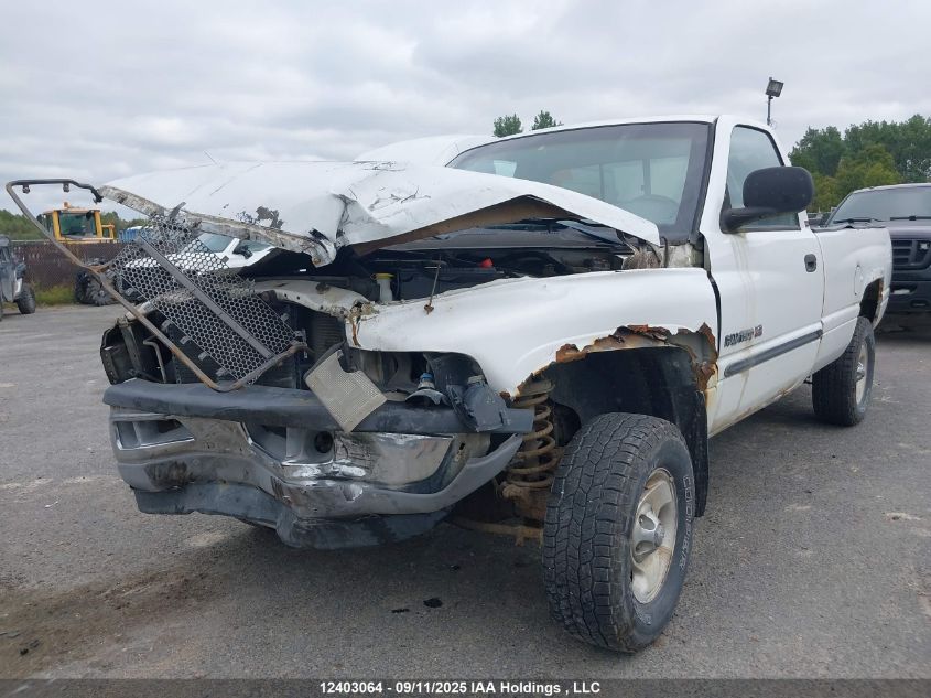 2001 Dodge Ram 1500 VIN: 1B7HF16Z71S702691 Lot: 12403064
