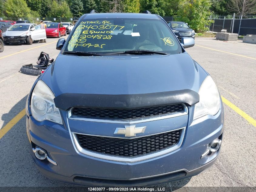 2011 Chevrolet Equinox VIN: 2CNFLNE58B6204828 Lot: 12403077