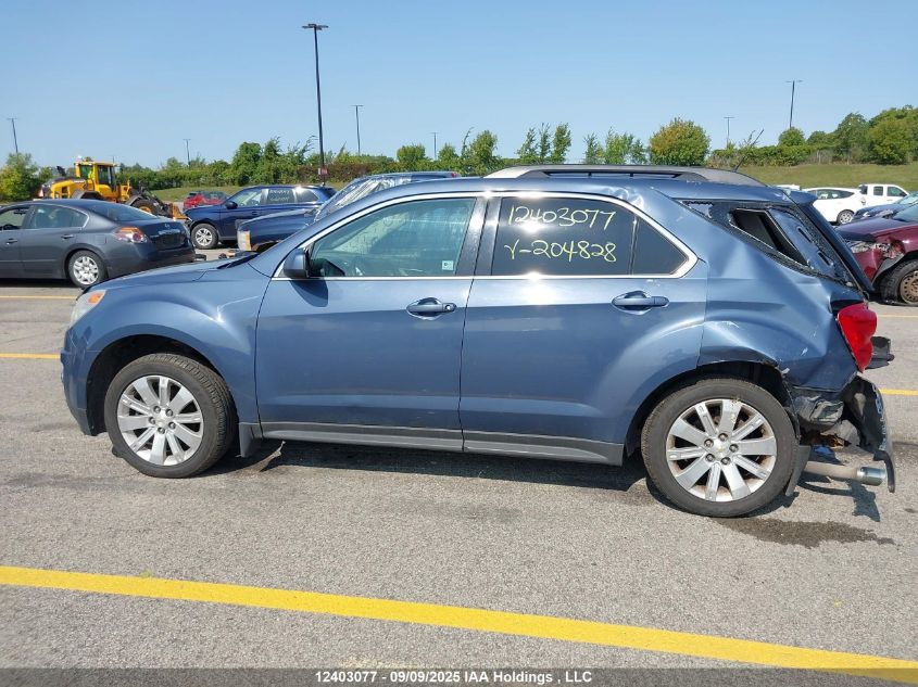 2011 Chevrolet Equinox VIN: 2CNFLNE58B6204828 Lot: 12403077