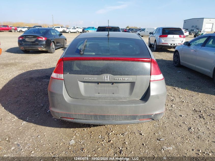 2010 Honda Insight Ex VIN: JHMZE2H77AS800840 Lot: 12403078
