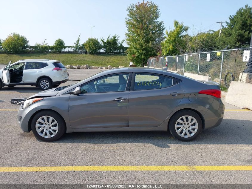 2012 Hyundai Elantra VIN: 5NPDH4AE1CH122594 Lot: 12403124