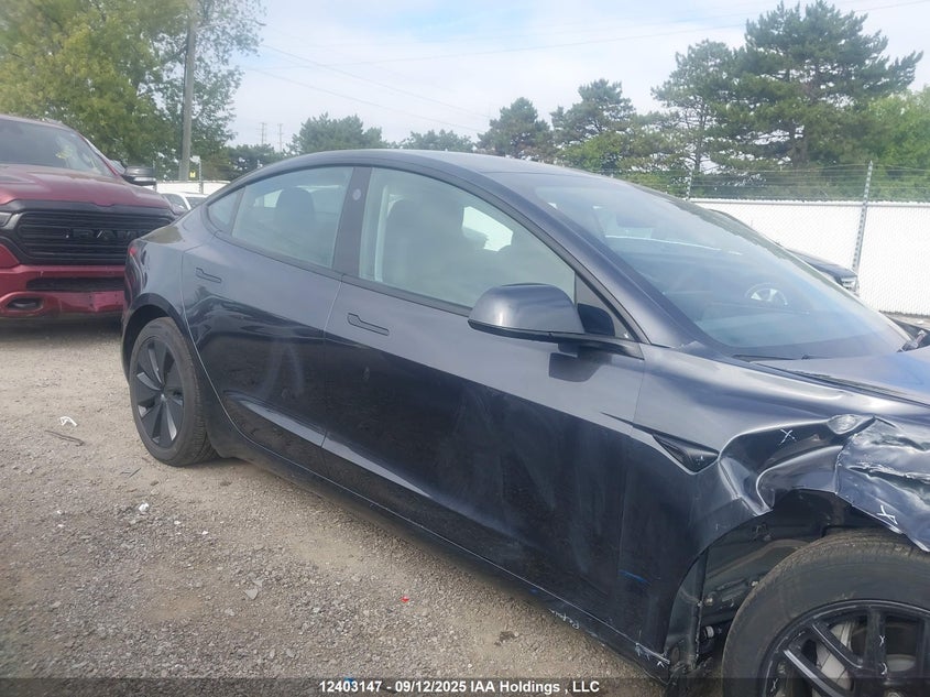 2025 Tesla Model 3 Long Range VIN: 5YJ3E1EB6SF877529 Lot: 12403147