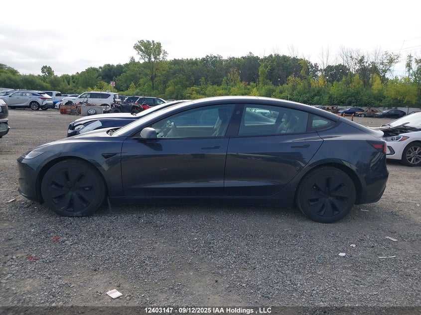 2025 Tesla Model 3 Long Range VIN: 5YJ3E1EB6SF877529 Lot: 12403147