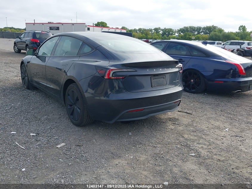 5YJ3E1EB6SF877529 2025 TESLA MODEL 3 photo no. 3