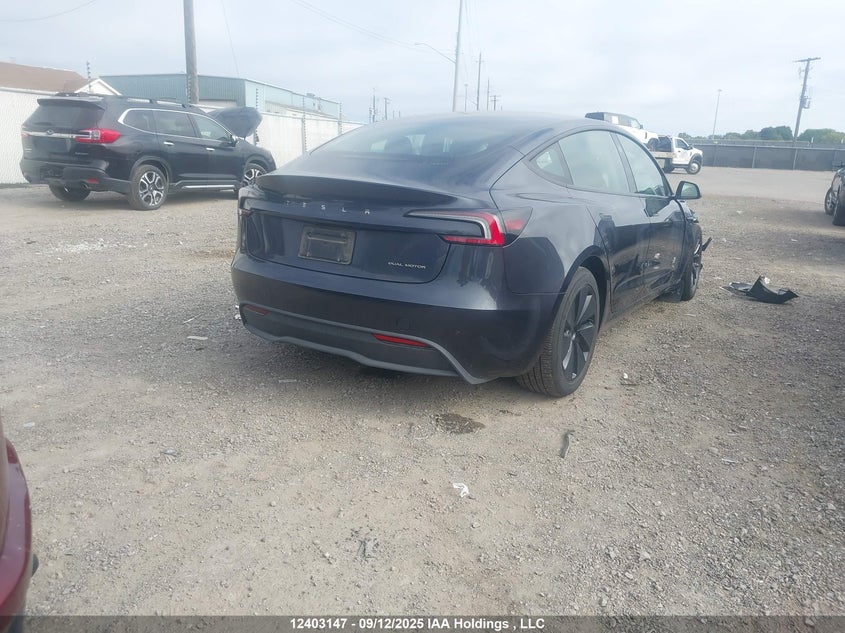 5YJ3E1EB6SF877529 2025 TESLA MODEL 3 photo no. 4