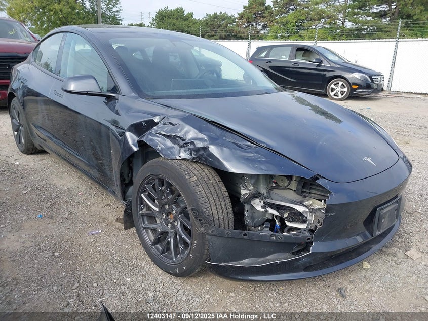 2025 Tesla Model 3 Long Range VIN: 5YJ3E1EB6SF877529 Lot: 12403147